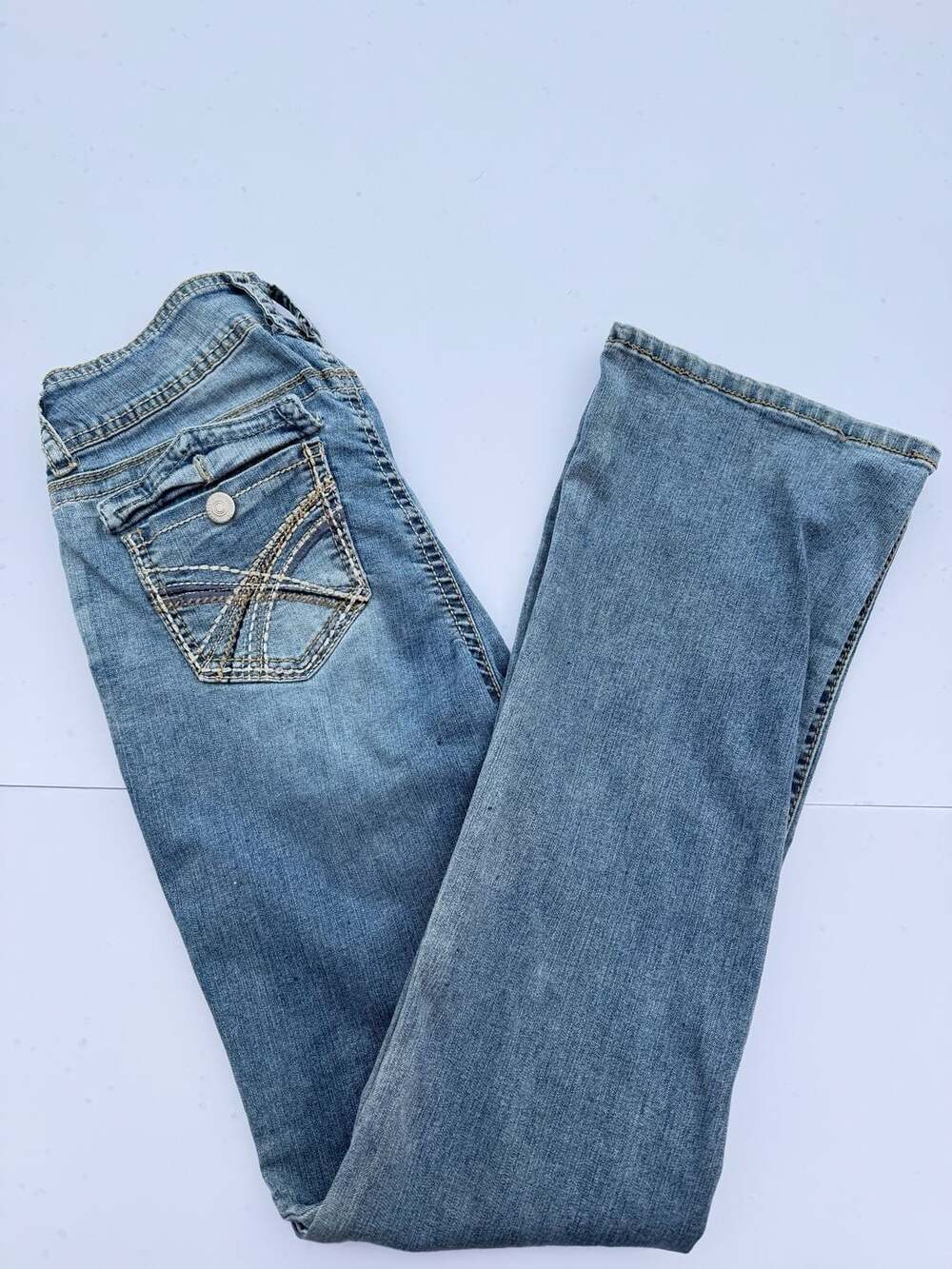 Rock & Roll Denim Women's Mid Rise Bootcut Jean — ,